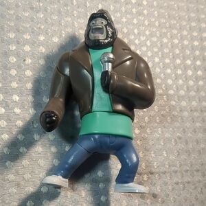 McDonald's Johnny The Gorilla Toy with Brown Jacket and Blue Pants